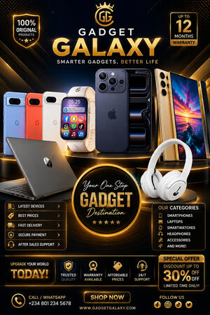 📱Gadget store flyer